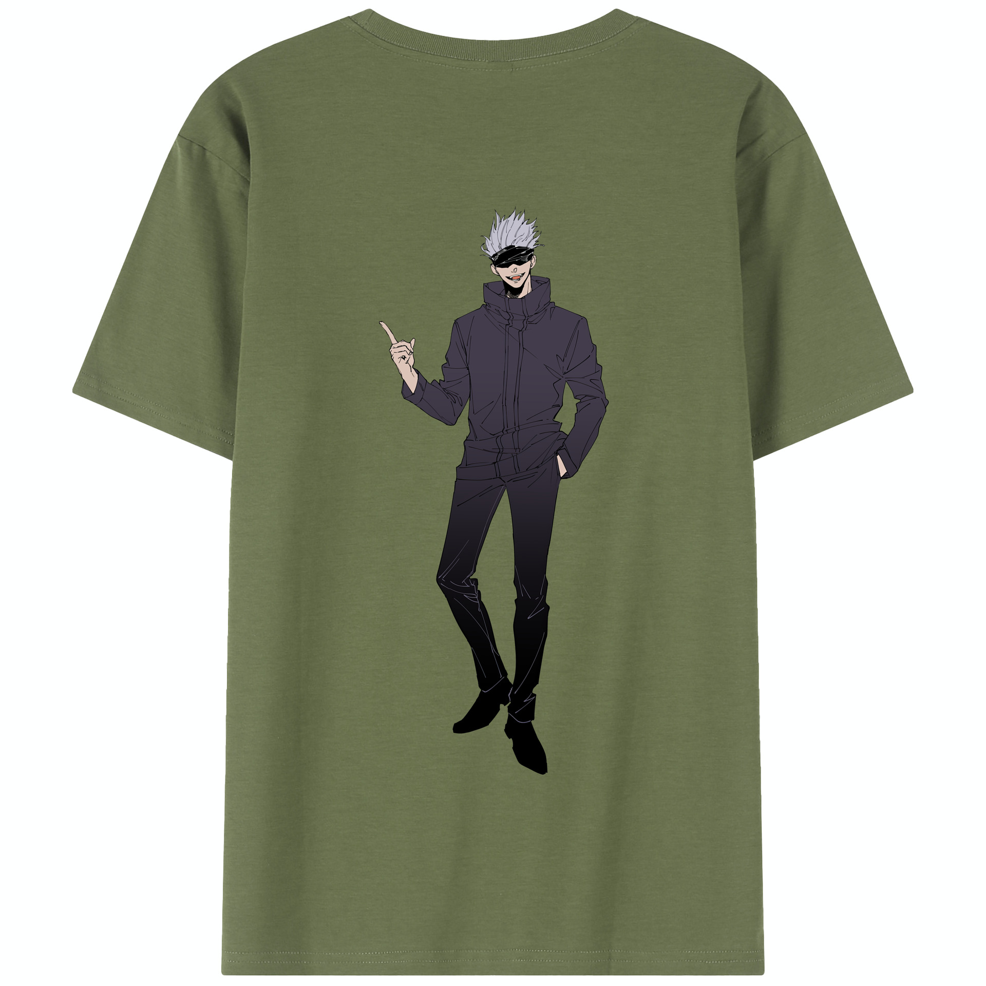 （画像用） 呪術廻戦 Jujutsu Kaisen 綿100％半袖Tシャツ（背面プリント）